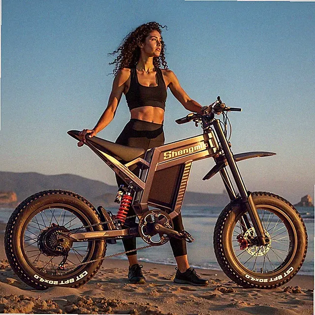 1500W Electric Dirt Bike for Adults E-Bike 20" Off Road E-Moto Mountain Bicycle
