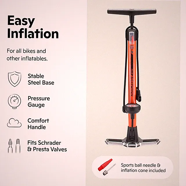 Air Center Plus Floor Pump for Bikes