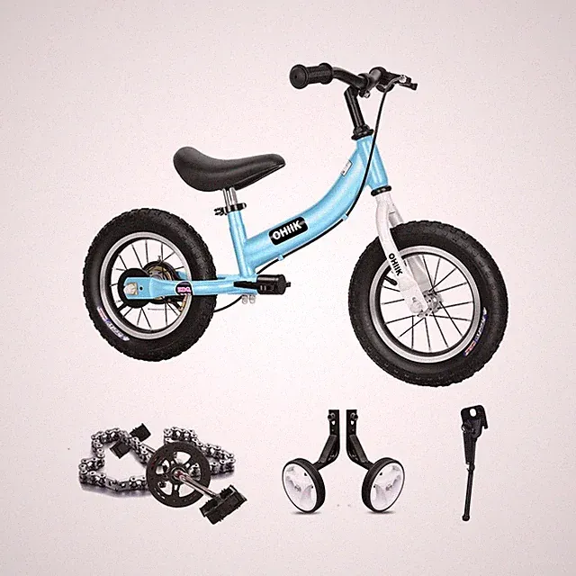 Balance Bike 2 in 1 for Kids 2 3 4 5 6 7 Years Old,Balance to Pedals Bike,12...