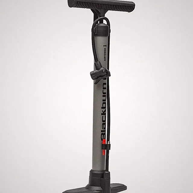 Bicycle Floor Pump with Air Tower for Efficient Tire Inflation