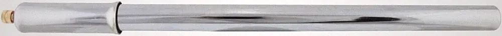 Bike Frame Pump Steel 16 in Silver for Bicycle Tire Inflation