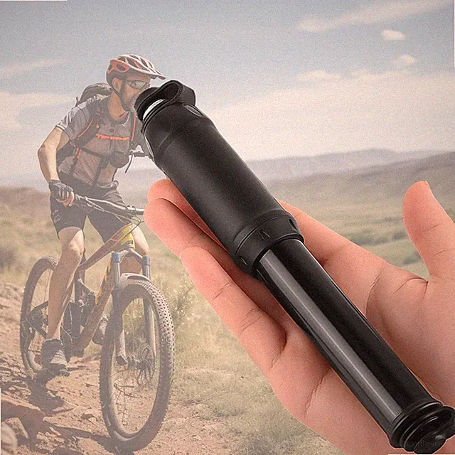 Bike Tire Pump Mini Pump High Pressure 100 PSI Road Mountain BMX Mount Kit
