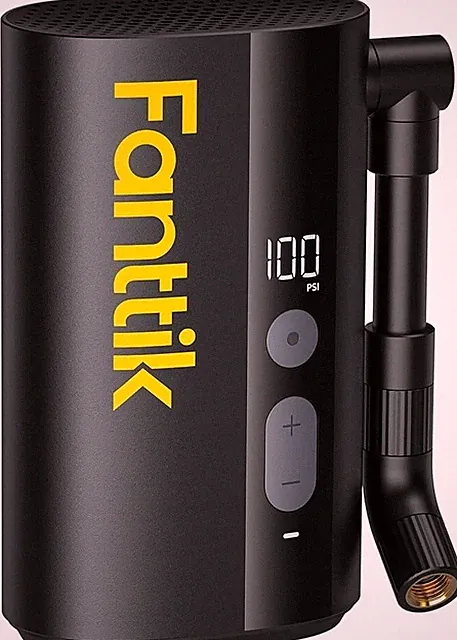 Fanttik X9 Ace Mini Bike Tire Pump, 32s Fast Inflate Bike Pump with Guage, 150PS