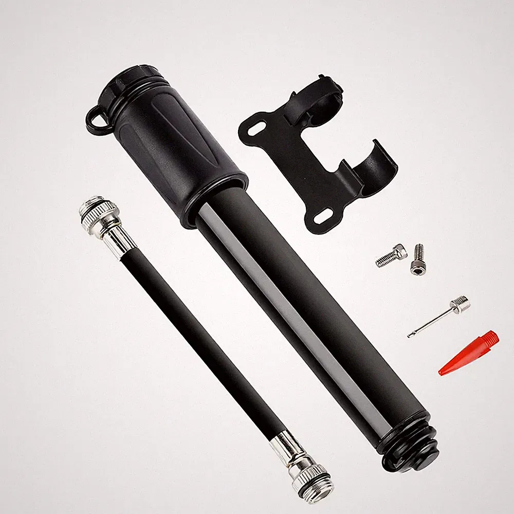Mini Bike Pump Portable Bicycle Tire Ball Air Inflator Presta Schrader 100PSI