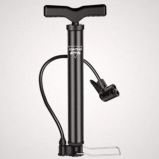 Mountain Bike Road Bike Pump MAX 140PSI Riding Portable Mini Bicycle Pump Basket