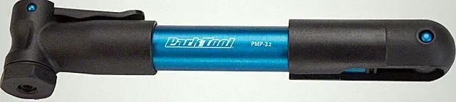 Park Tool PMP-3.2 Micro Pump - Aluminum Alloy, 100 PSI, Compact Bike Tire Pump
