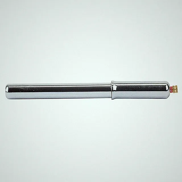Sunlite Steel Frame Road Bicycle Pump with Hose-9 inch Chrome
