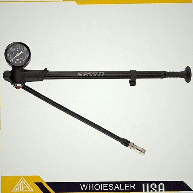 Suspension Air Shock Pump 300psi Touring Bike For Harley Road King Street Glide