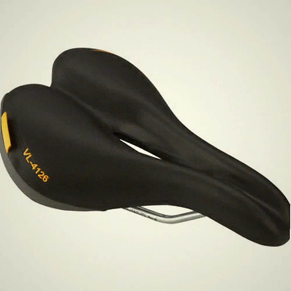 Velo Plush Pump Women's Bicycle Saddle Womens Comfort Bike Seat Black