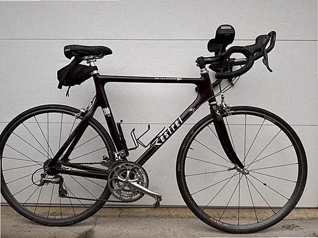 VTG 90s Kestrel 200 Sci Triathalon Bike One Piece Carbon Fiber Graphite Ascent